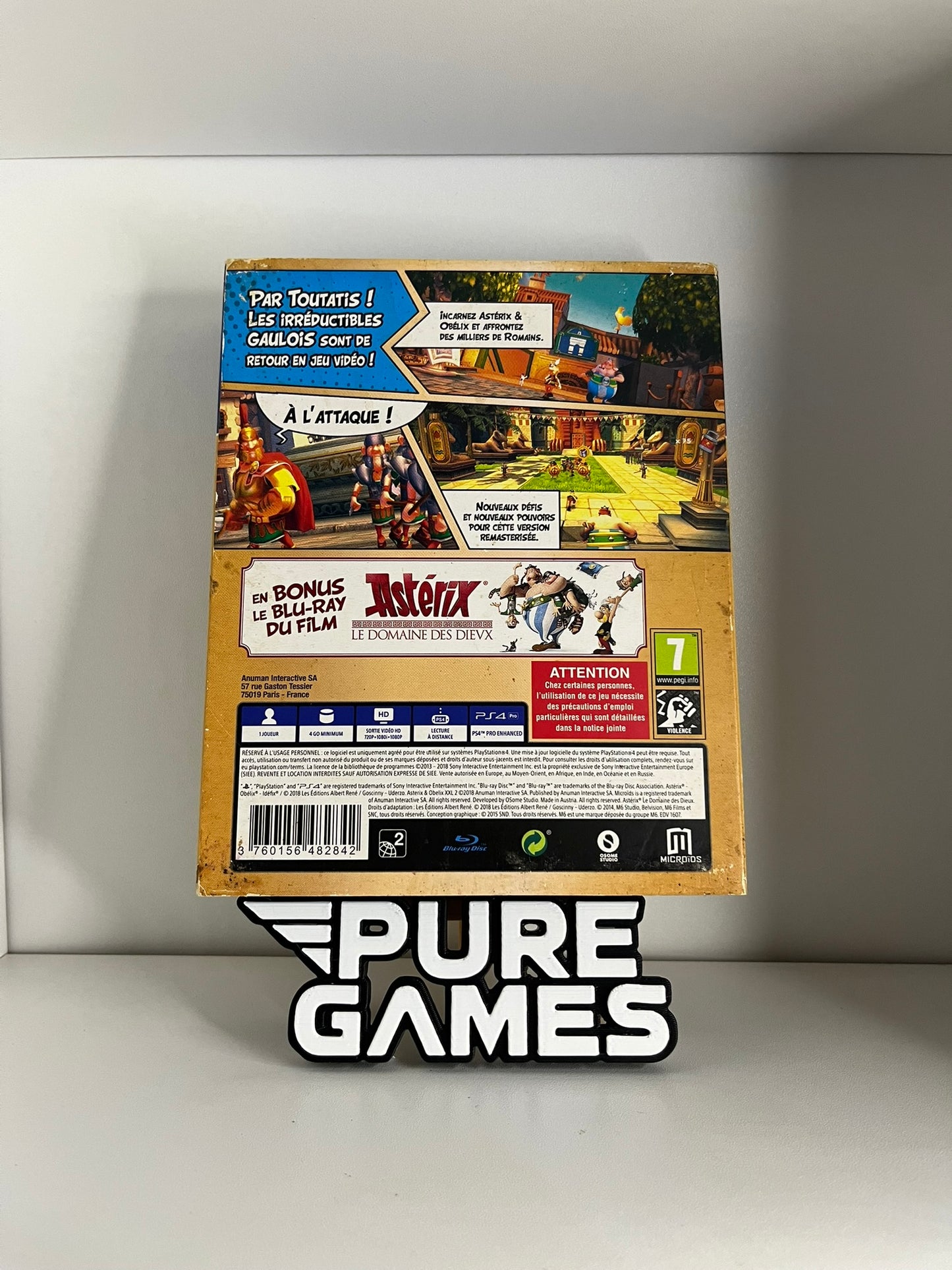 Astérix & Obélix XXL 2 Édition Spéciale avec Blu-ray (PS4)