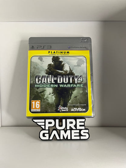 Call of Duty 4 : Modern Warfare Édition Platinum (PS3)