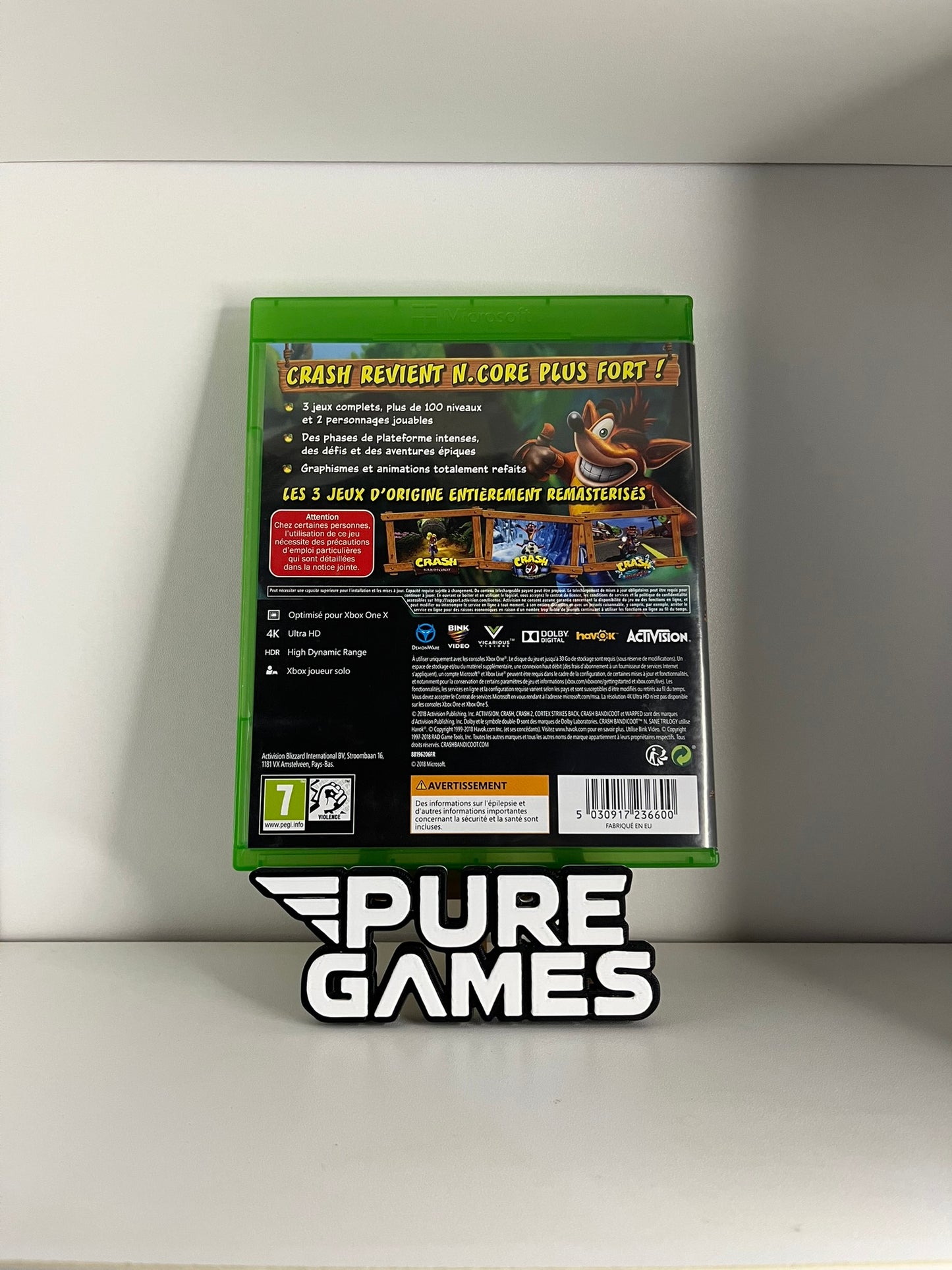Crash Bandicoot N. Sane Trilogy (Xbox One)