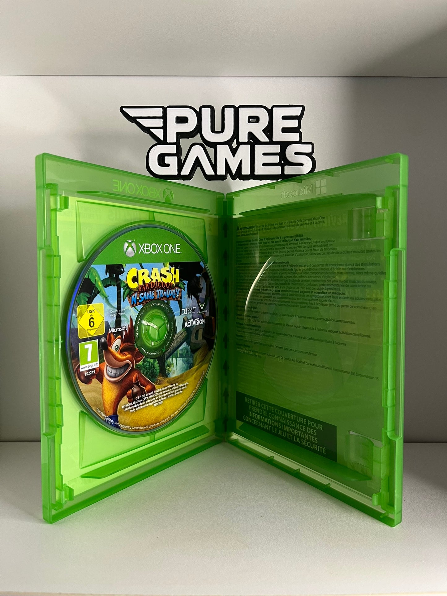 Crash Bandicoot N. Sane Trilogy (Xbox One)