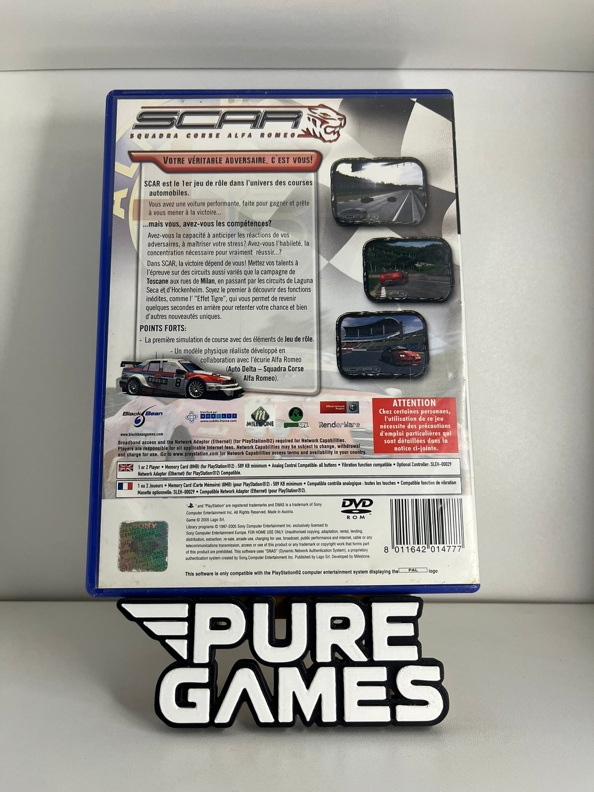 SCAR : Squadra Corse Alfa Romeo (PS2)
