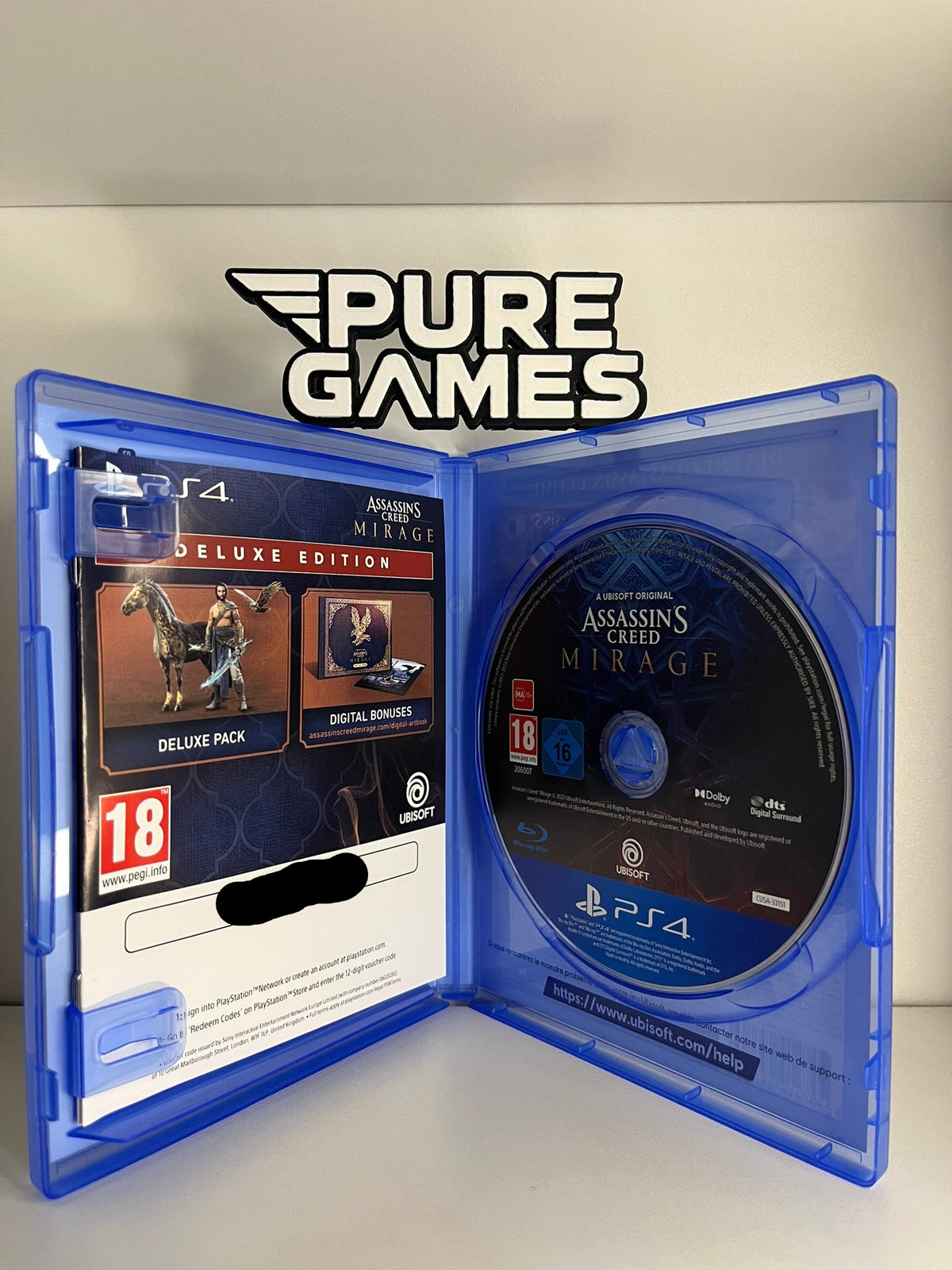 Assassin's Creed Mirage Édition Deluxe (PS4)