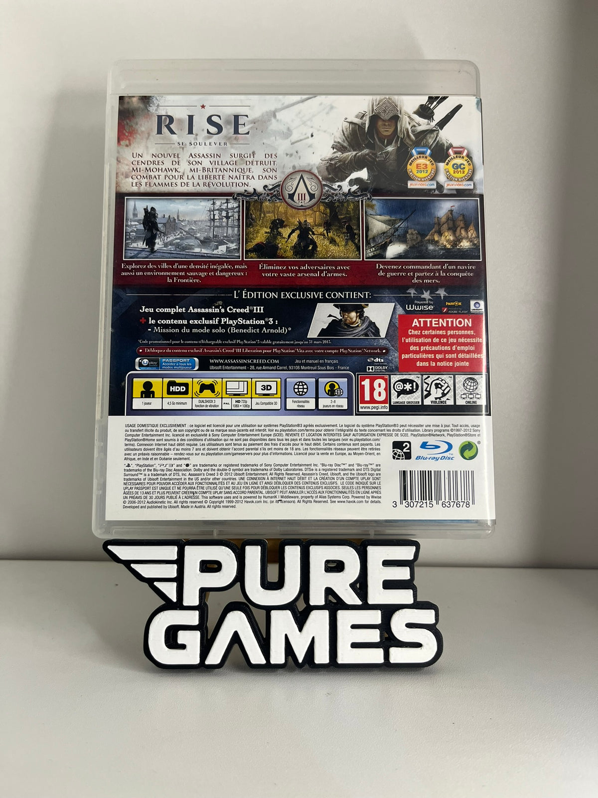 Assassin's Creed III (PS3)