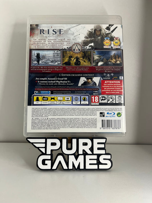 Assassin's Creed III (PS3)
