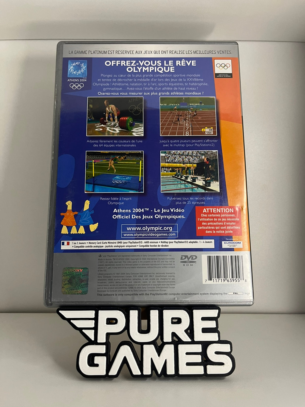 Athens 2004 Édition Platinum (PS2)