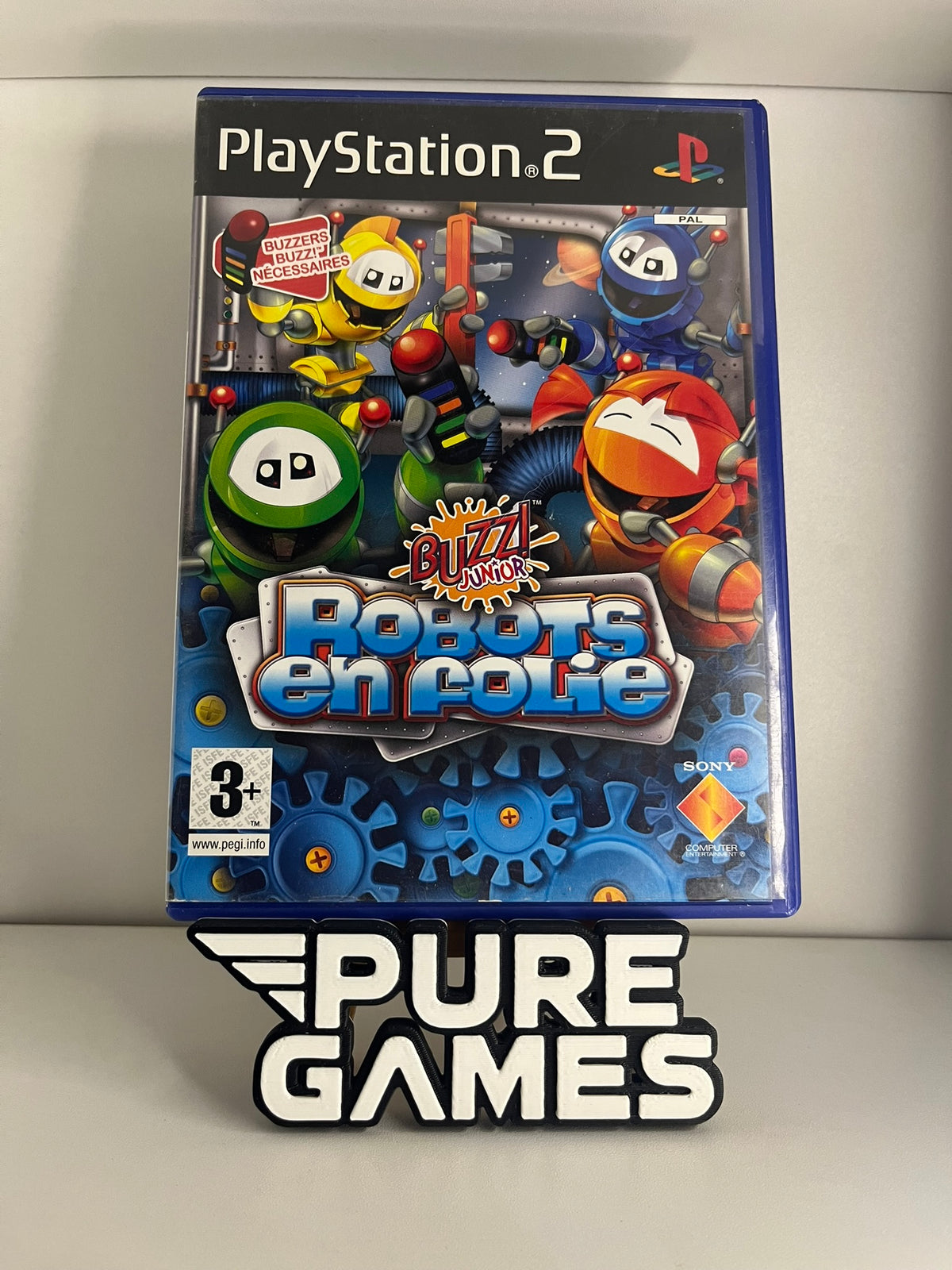 Buzz! Junior: Robots en Folie (PS2)