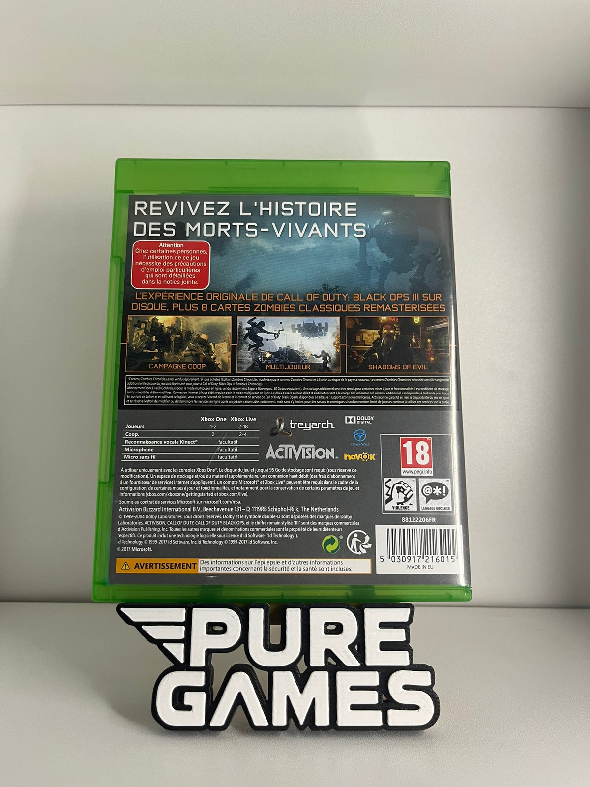 Call of Duty: Black Ops III Édition Zombies Chronicles (Xbox One)