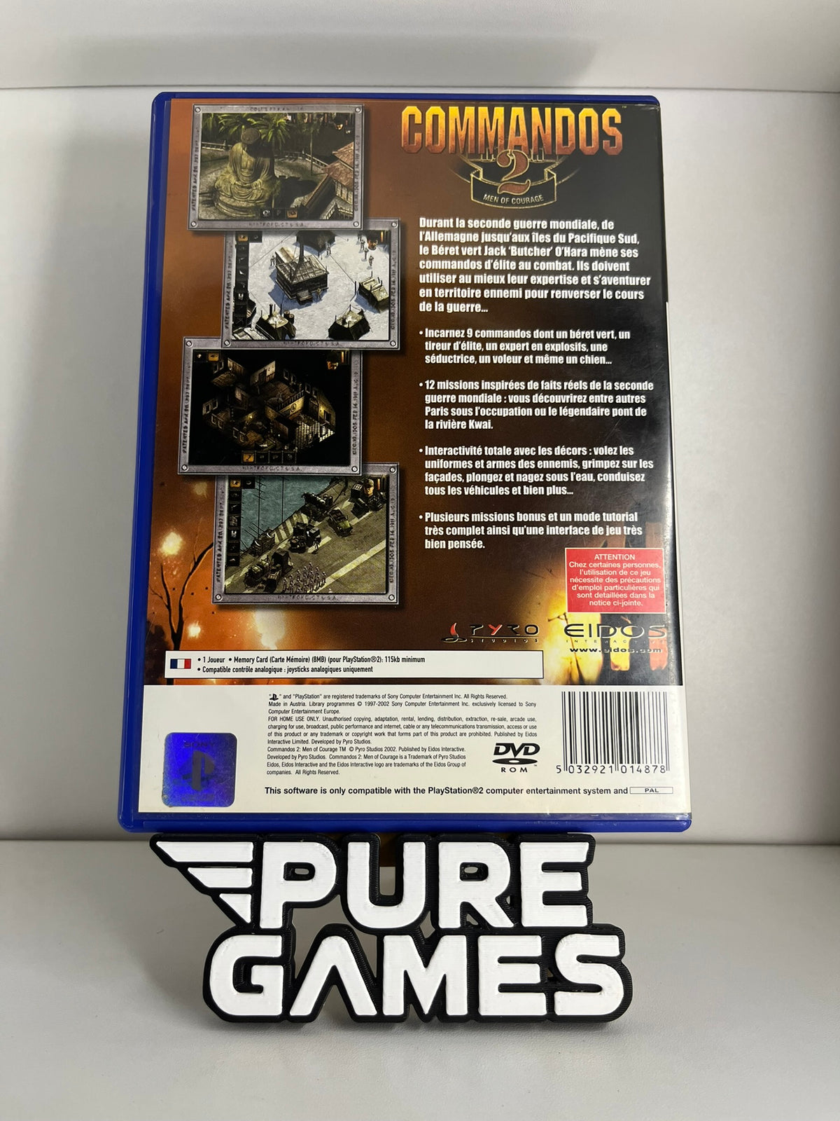 Commandos 2: Men of Courage (PS2)