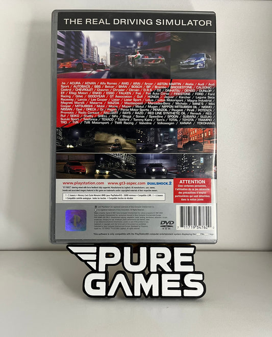 Gran Turismo 3 A-spec Édition Platinum (PS2)