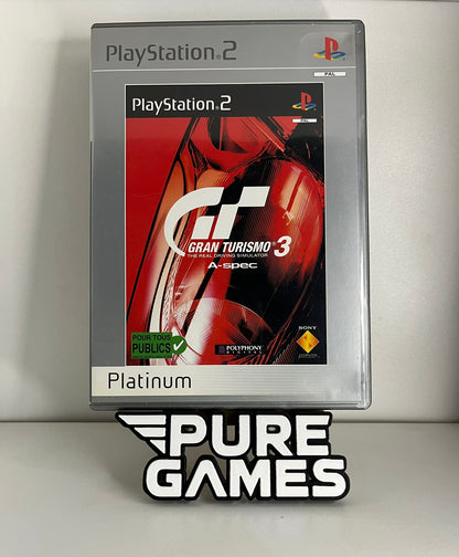 Gran Turismo 3 A-spec Édition Platinum (PS2)