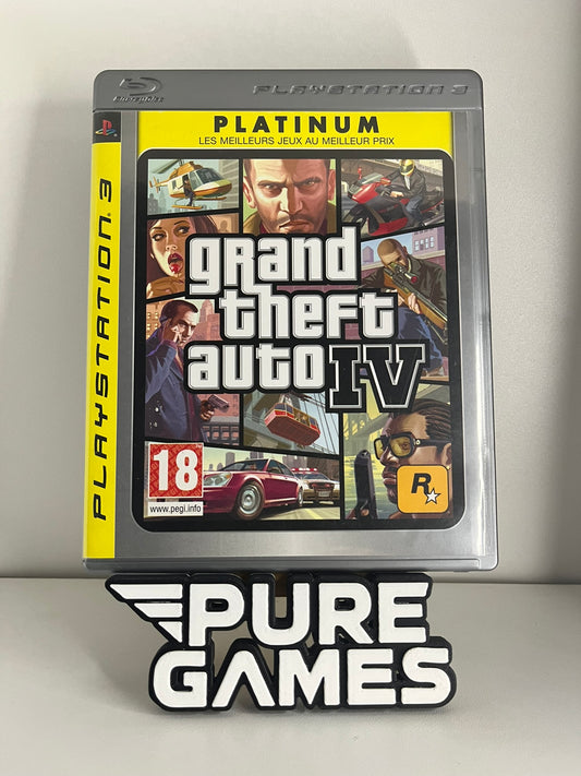 Grand Theft Auto IV : Platinum (PS3)