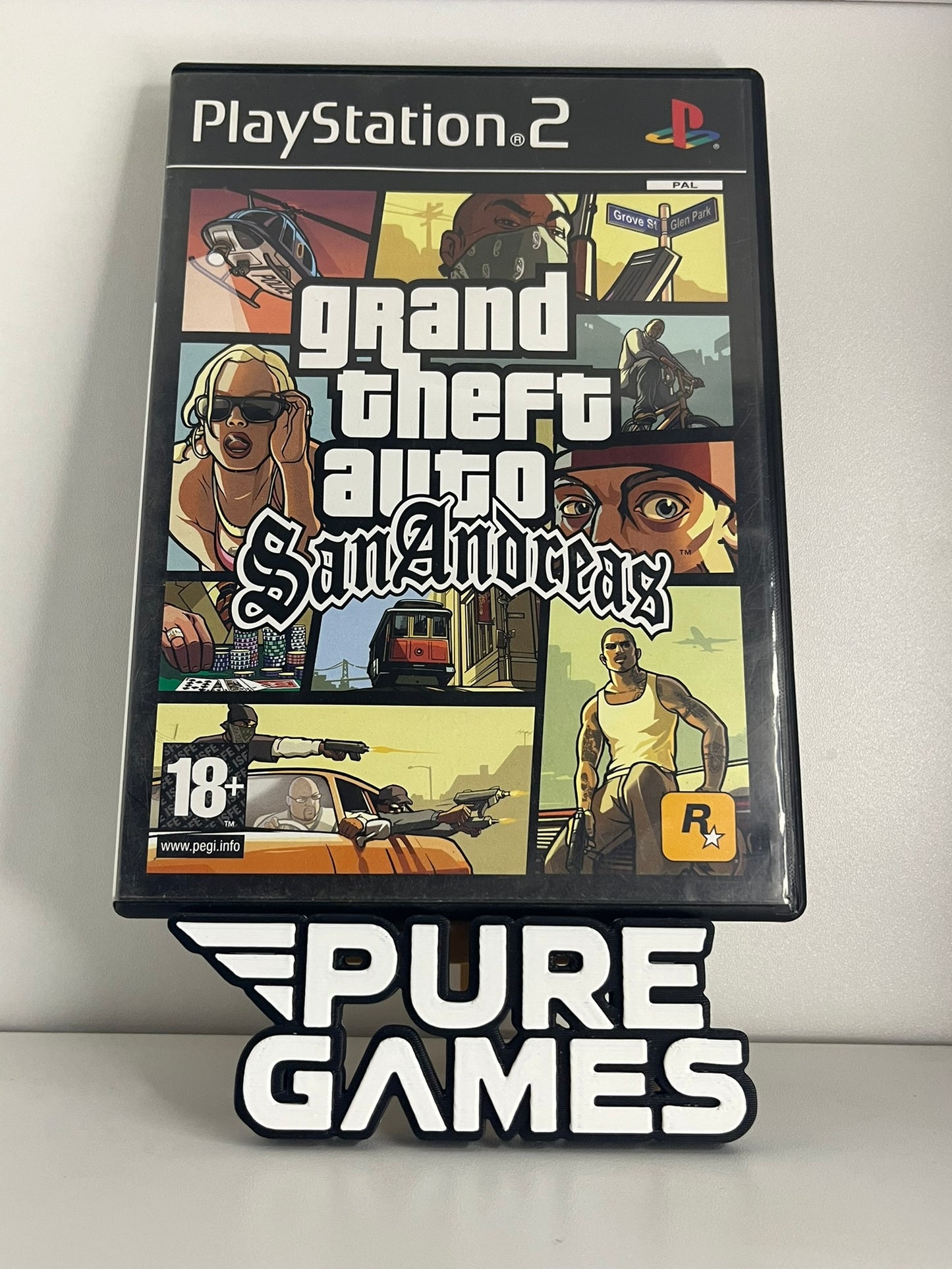Grand Theft Auto : San Andreas (PS2)