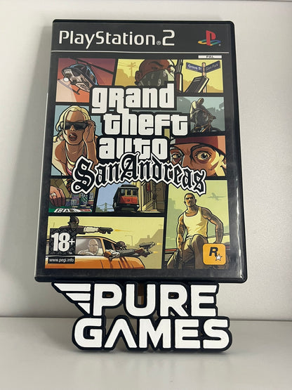 Grand Theft Auto : San Andreas (PS2)