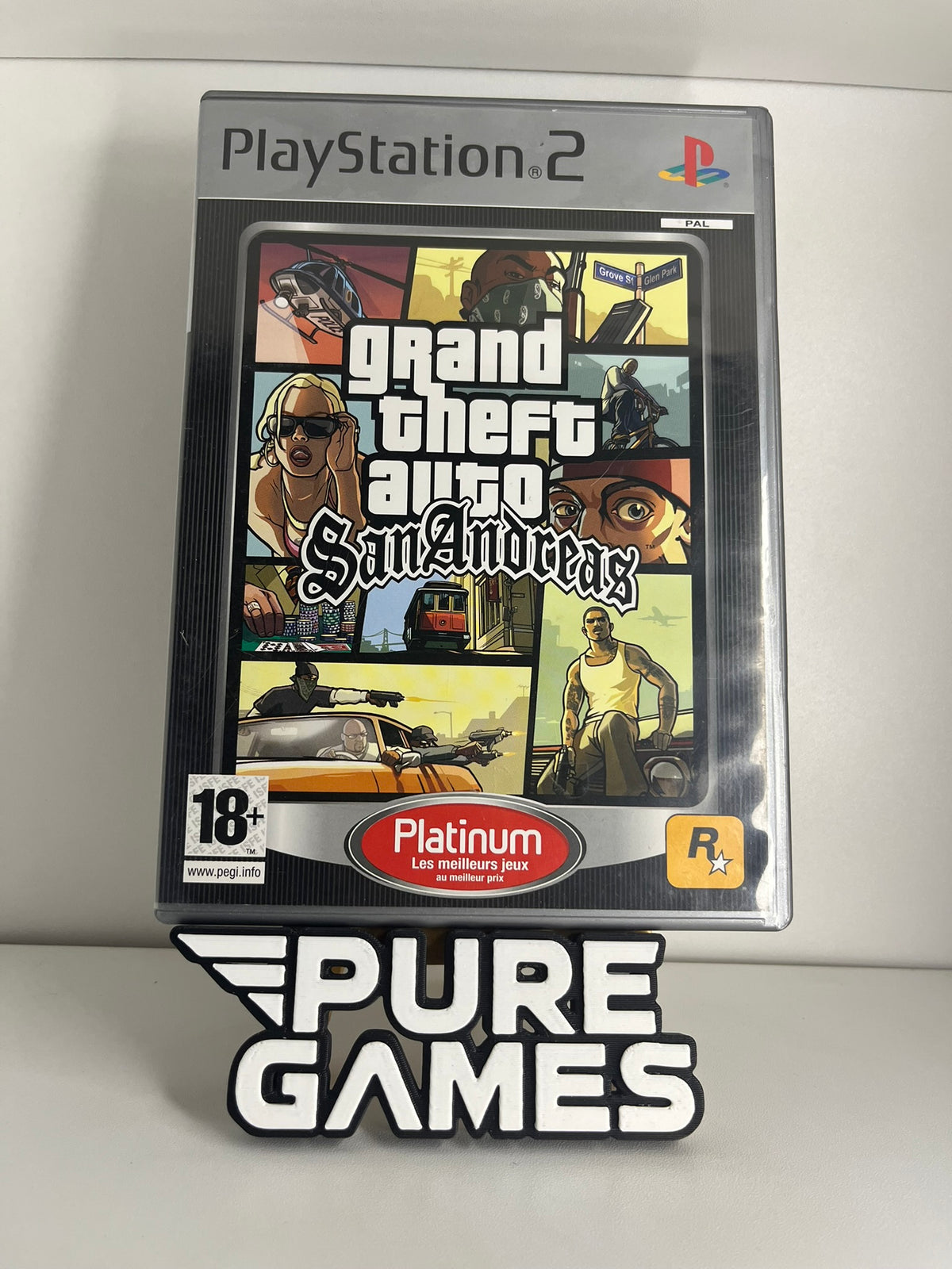 Grand Theft Auto: San Andreas - Édition Platinum (PS2)