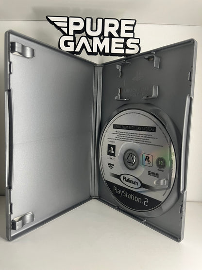 Grand Theft Auto: San Andreas - Édition Platinum (PS2)