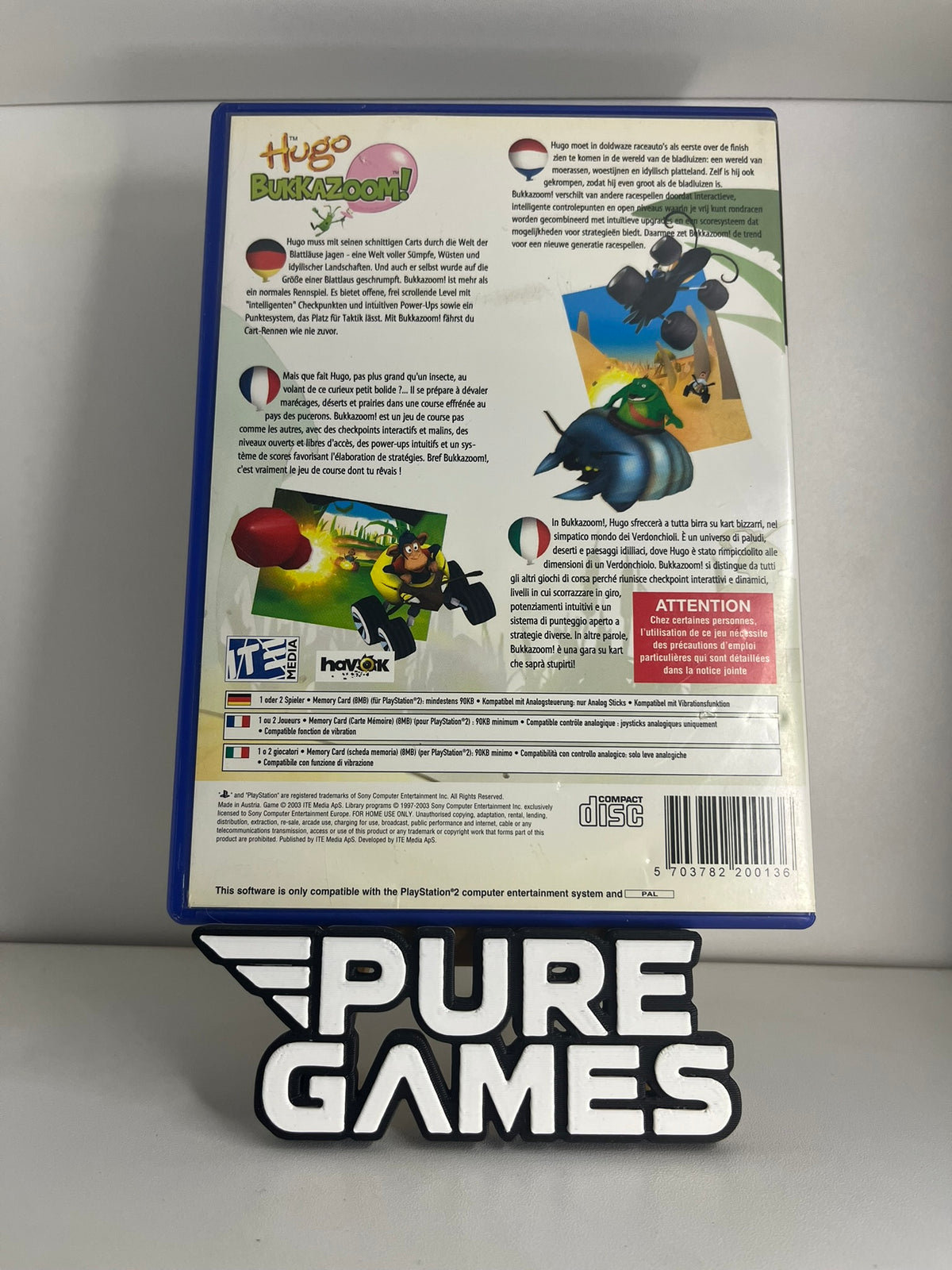 Hugo Bukkazoom! (PS2)