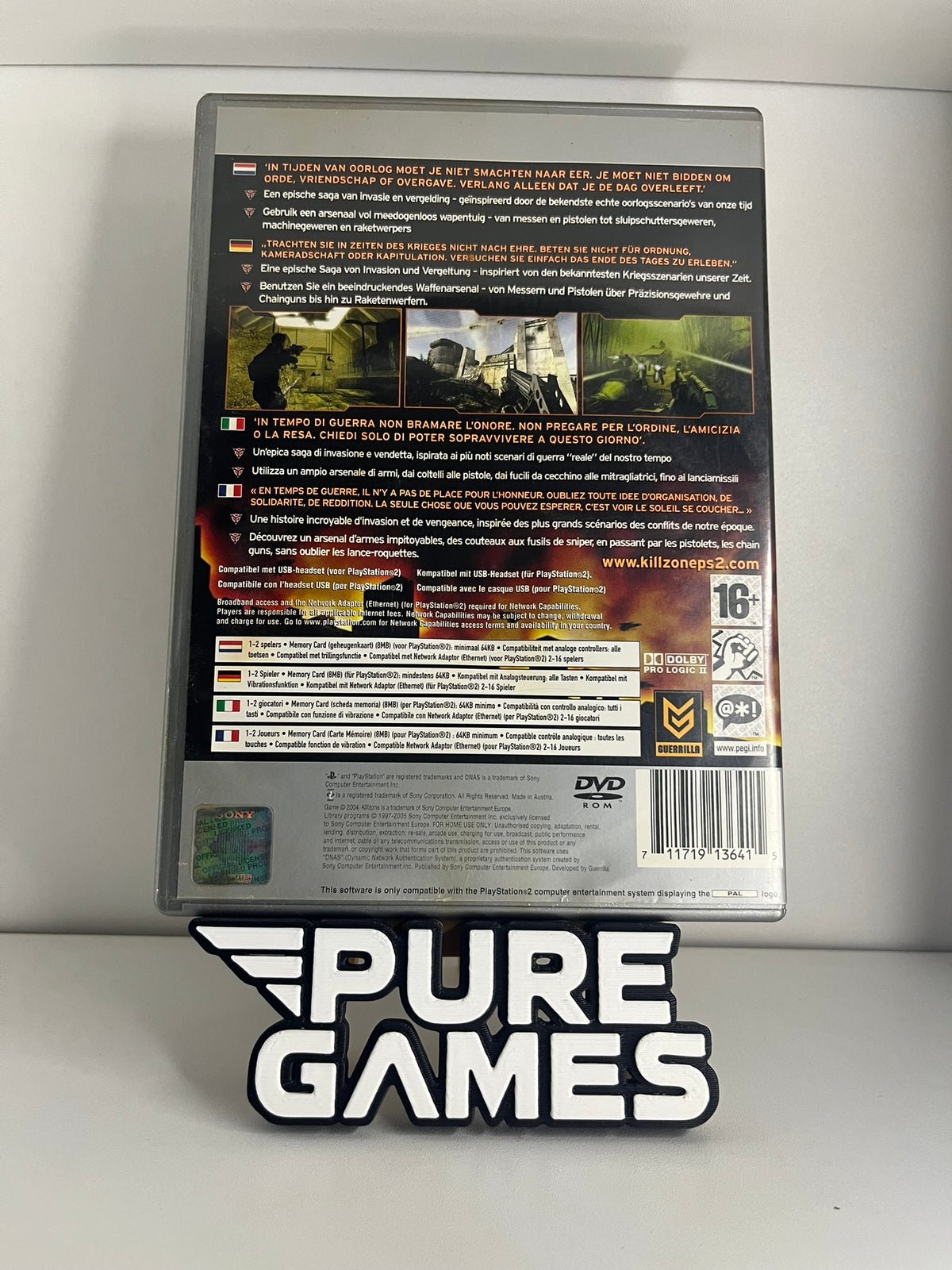 Killzone Édition Platinum (PS2)