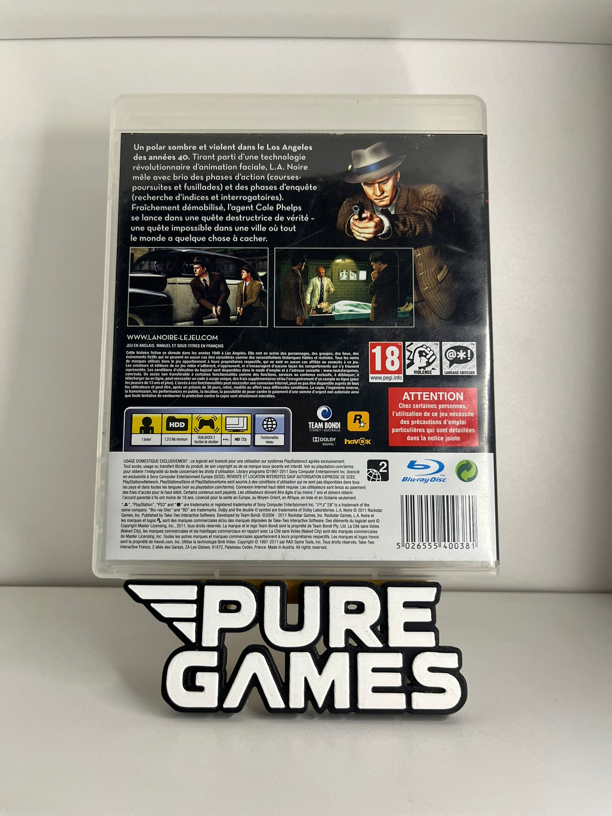 L.A. Noire (PS3)