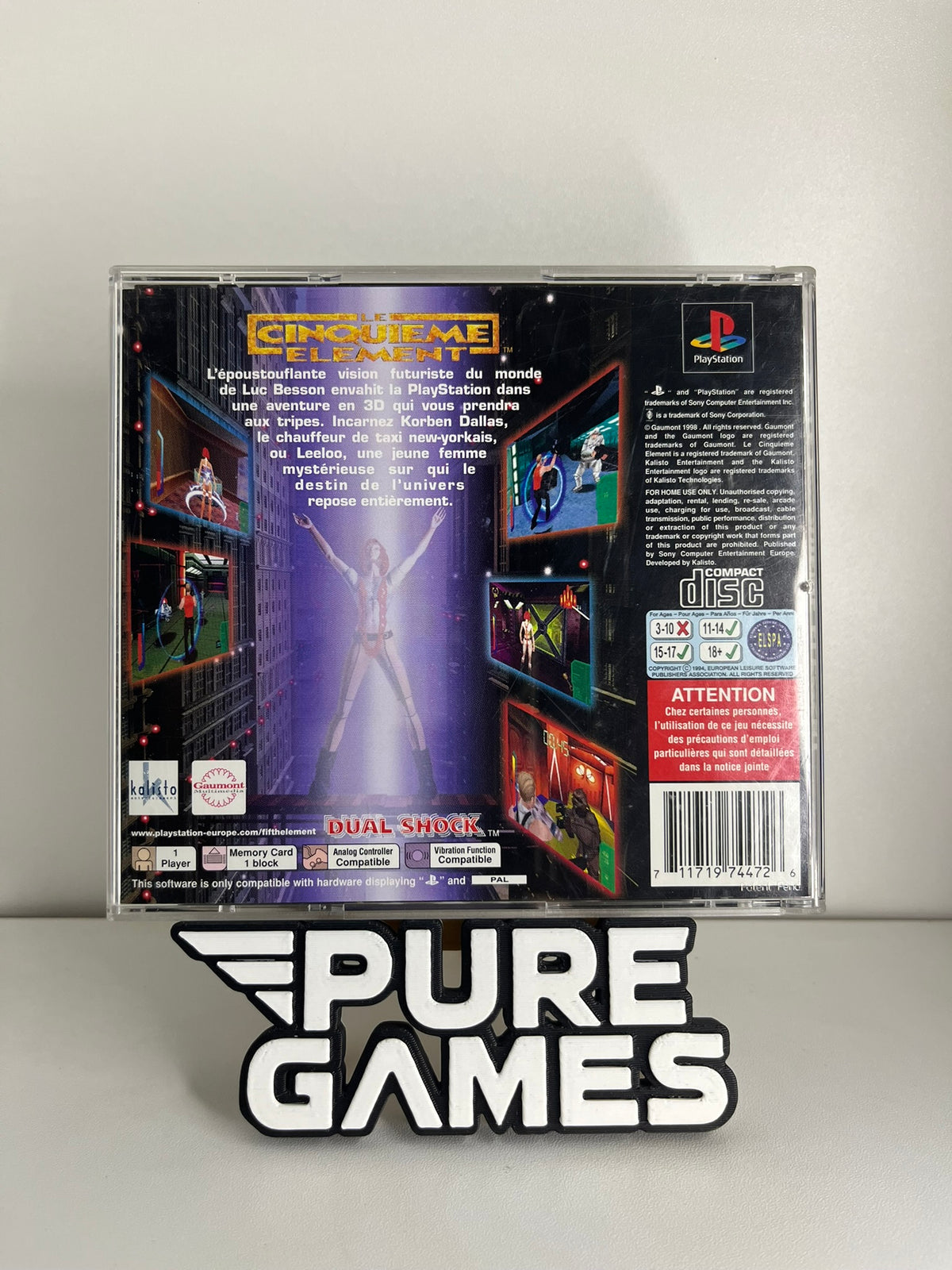 Le Cinquième Élément (PS1)