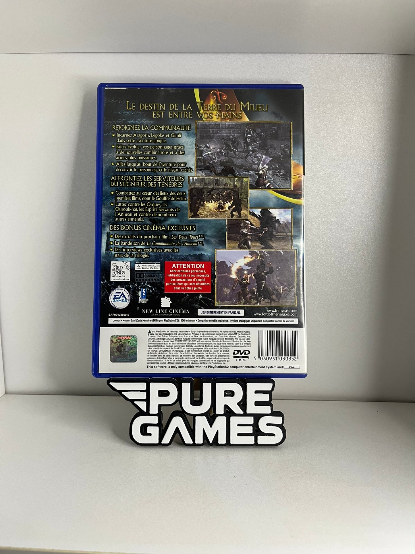 Le Seigneur des Anneaux Les Deux Tours (PS2)