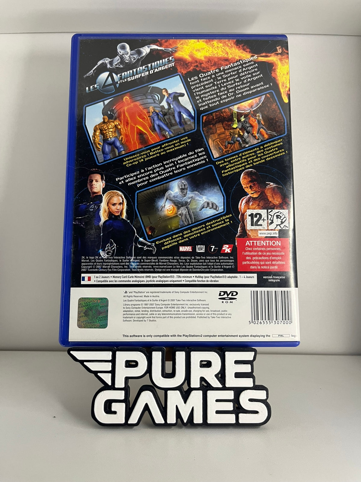Les 4 Fantastiques et le Surfer d'Argent (PS2)