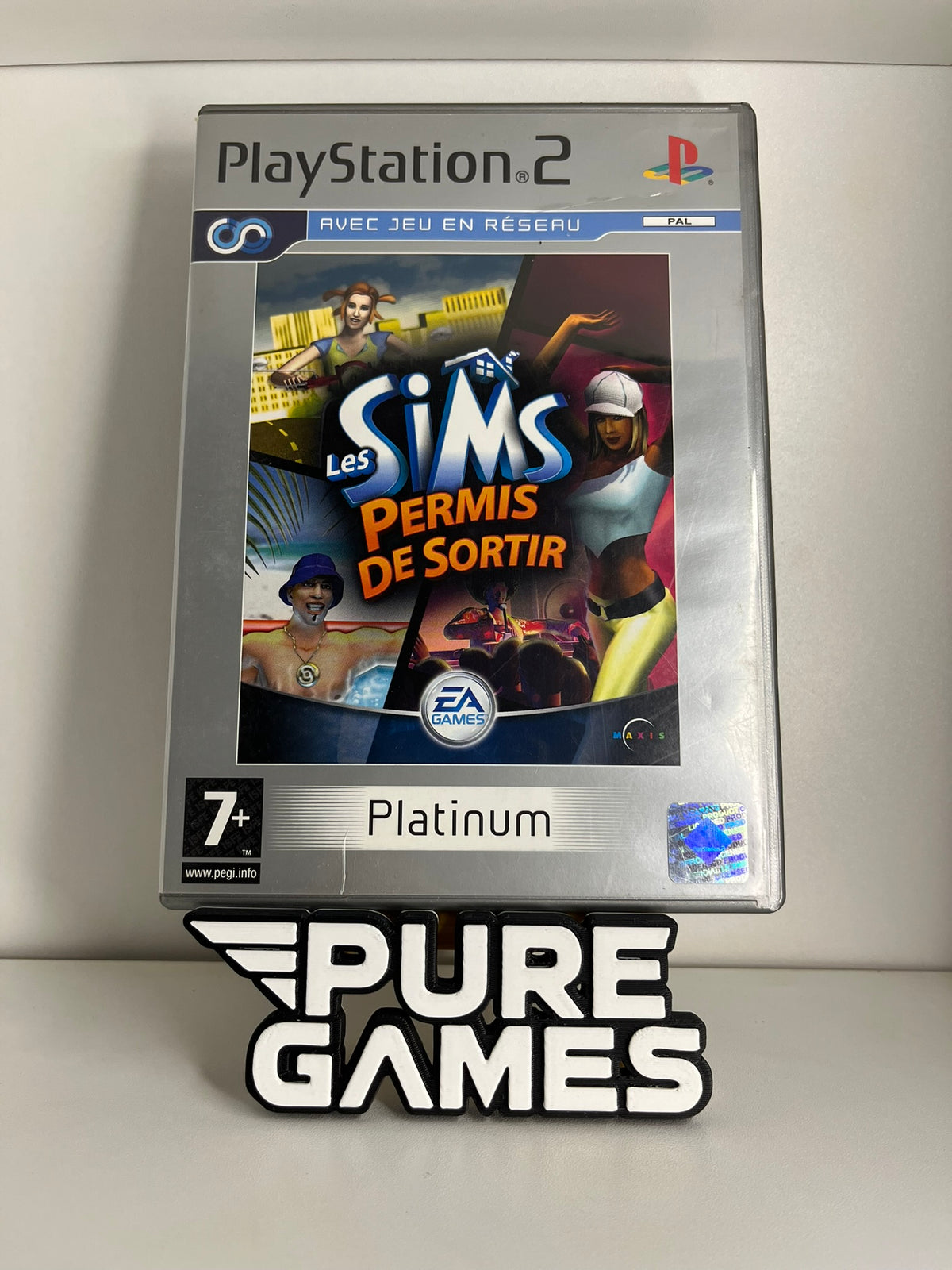 Les Sims: Permis de sortir Édition Platinum (PS2)