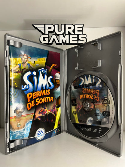 Les Sims: Permis de sortir Édition Platinum (PS2)