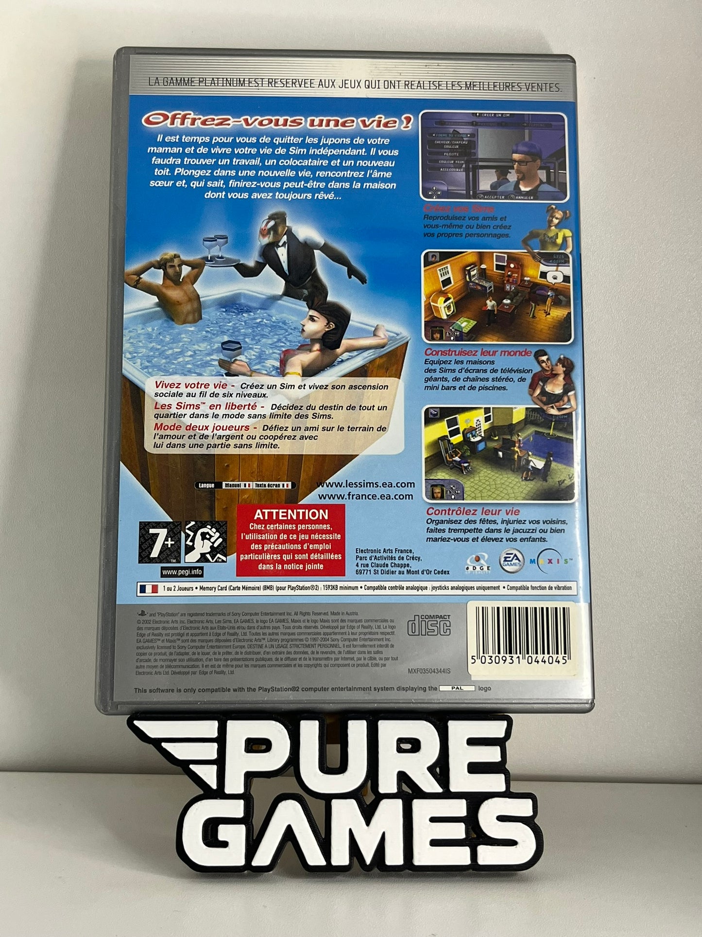 Les Sims (PS2) Platinum