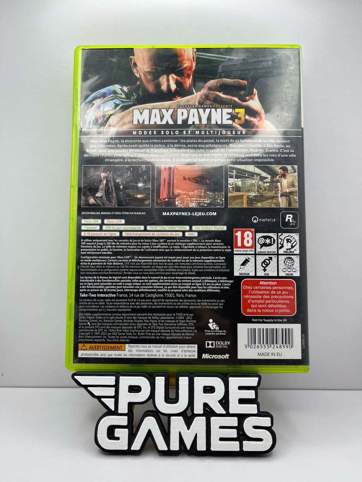 Max Payne 3 (Xbox 360)