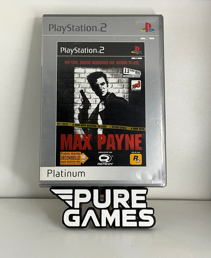 Max Payne Platinum (PS2)