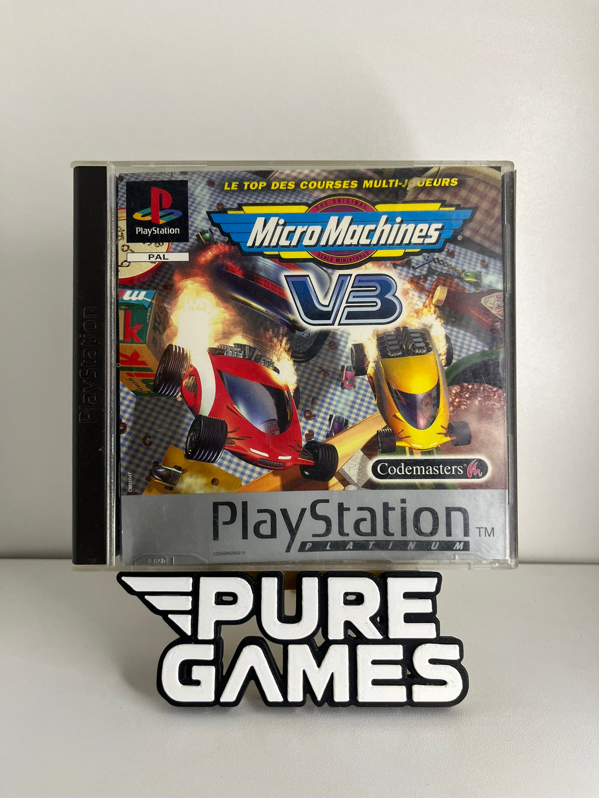 Micro Machines V3 Édition Platinum (PS1)