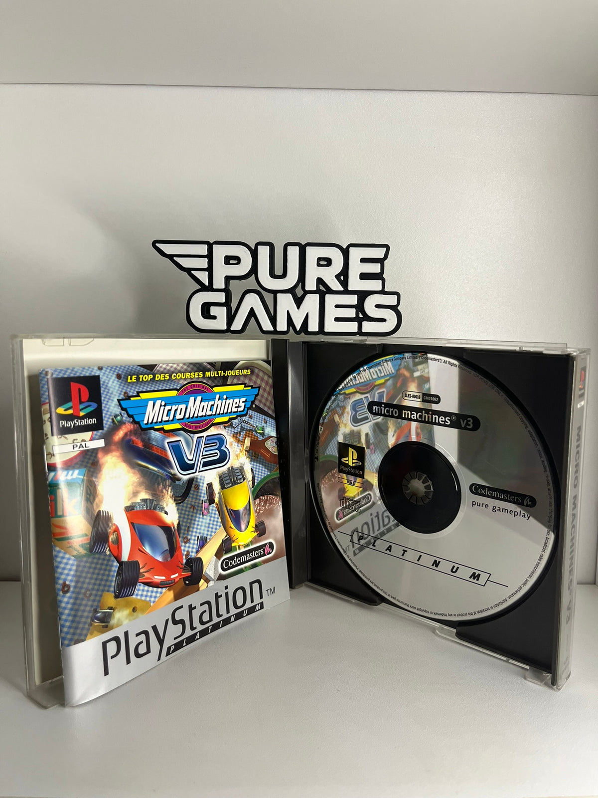 Micro Machines V3 Édition Platinum (PS1)