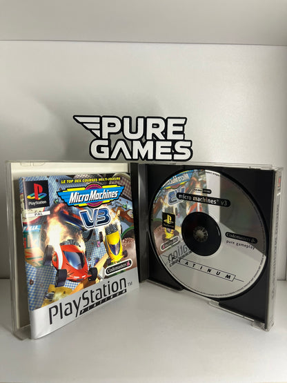 Micro Machines V3 Édition Platinum (PS1)