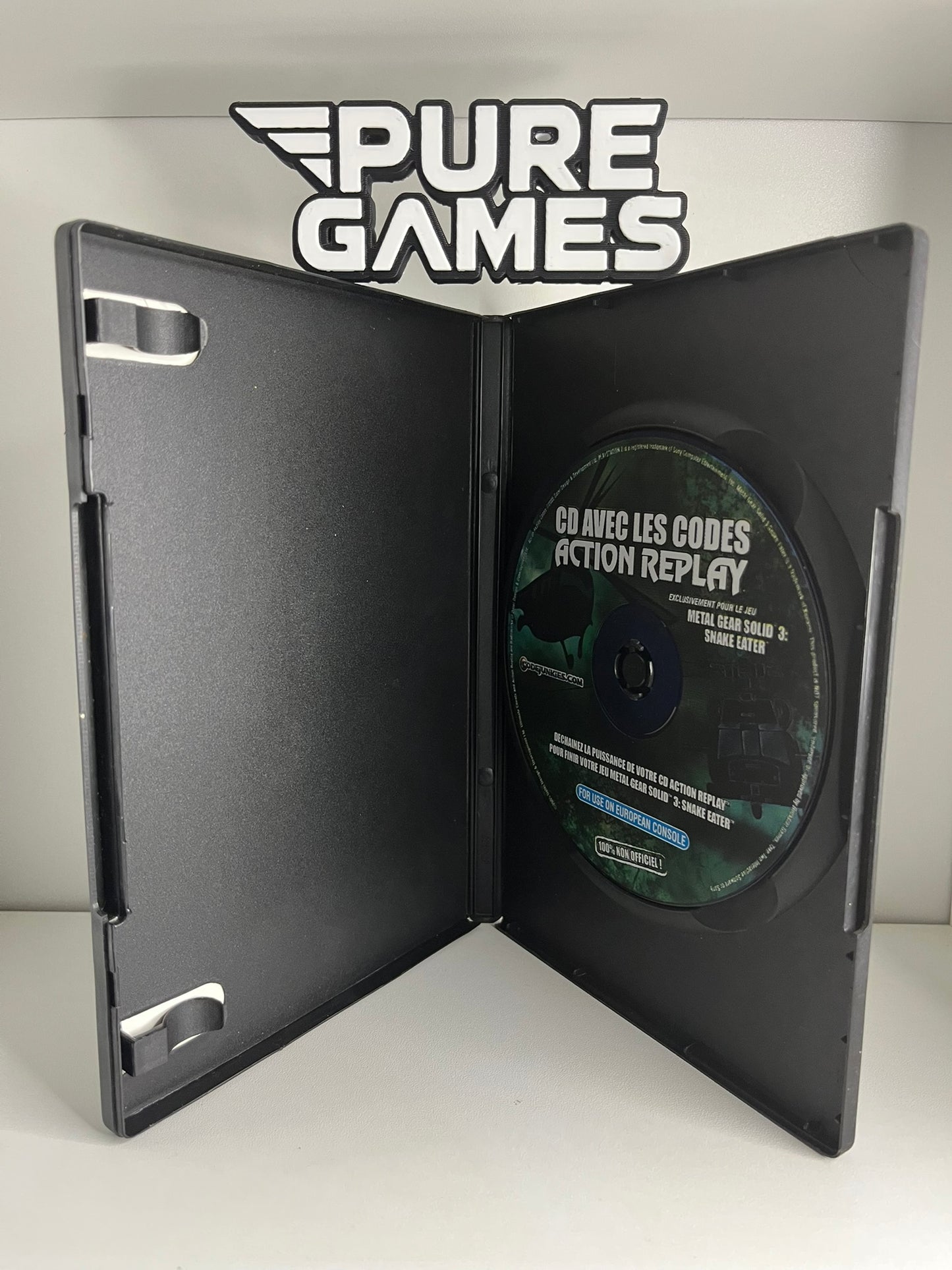 CD Action Replay – Metal Gear Solid 3 : Snake Eater (PS2)