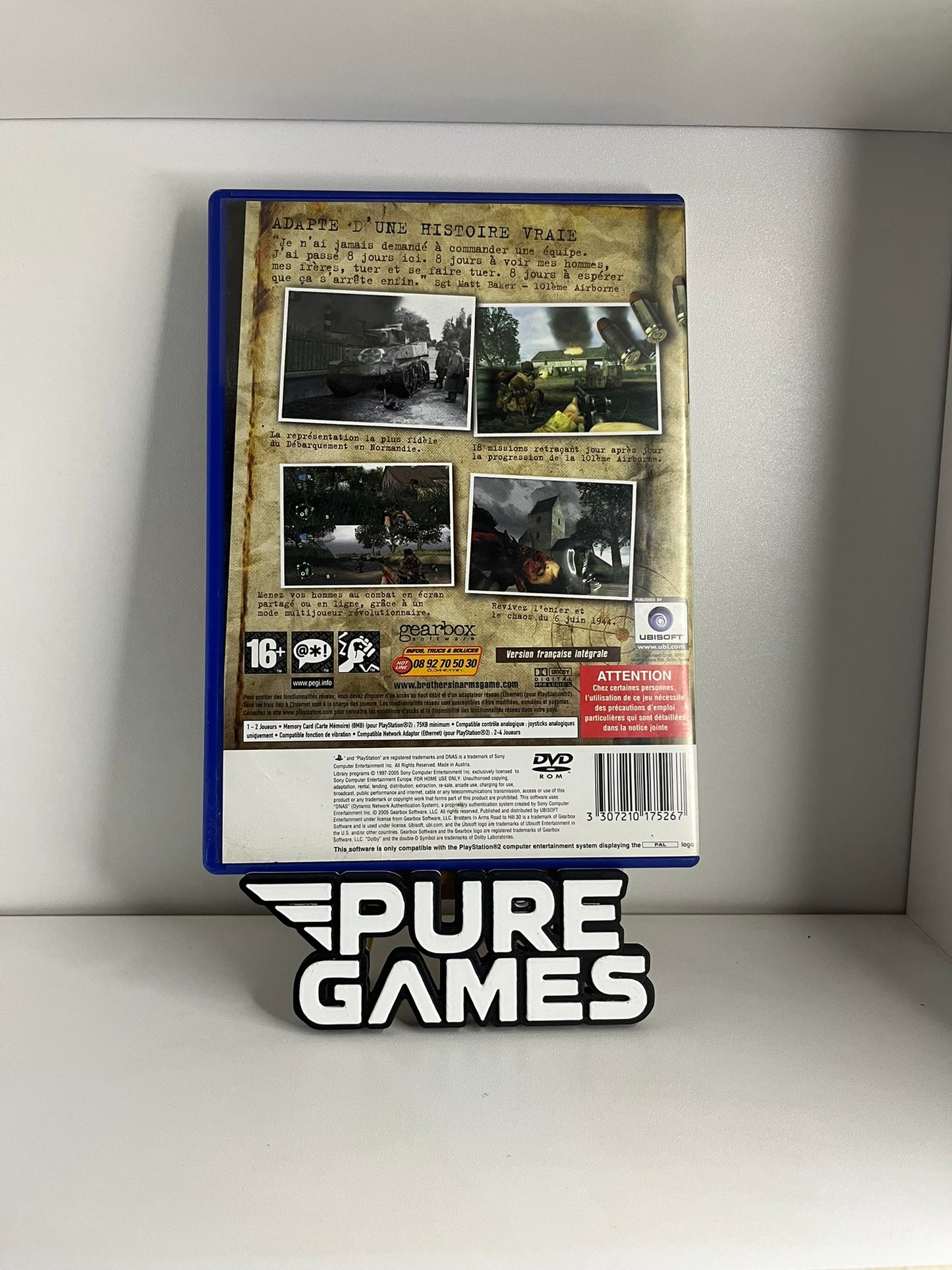 Brothers in Arms : Road to Hill 30 (PS2)