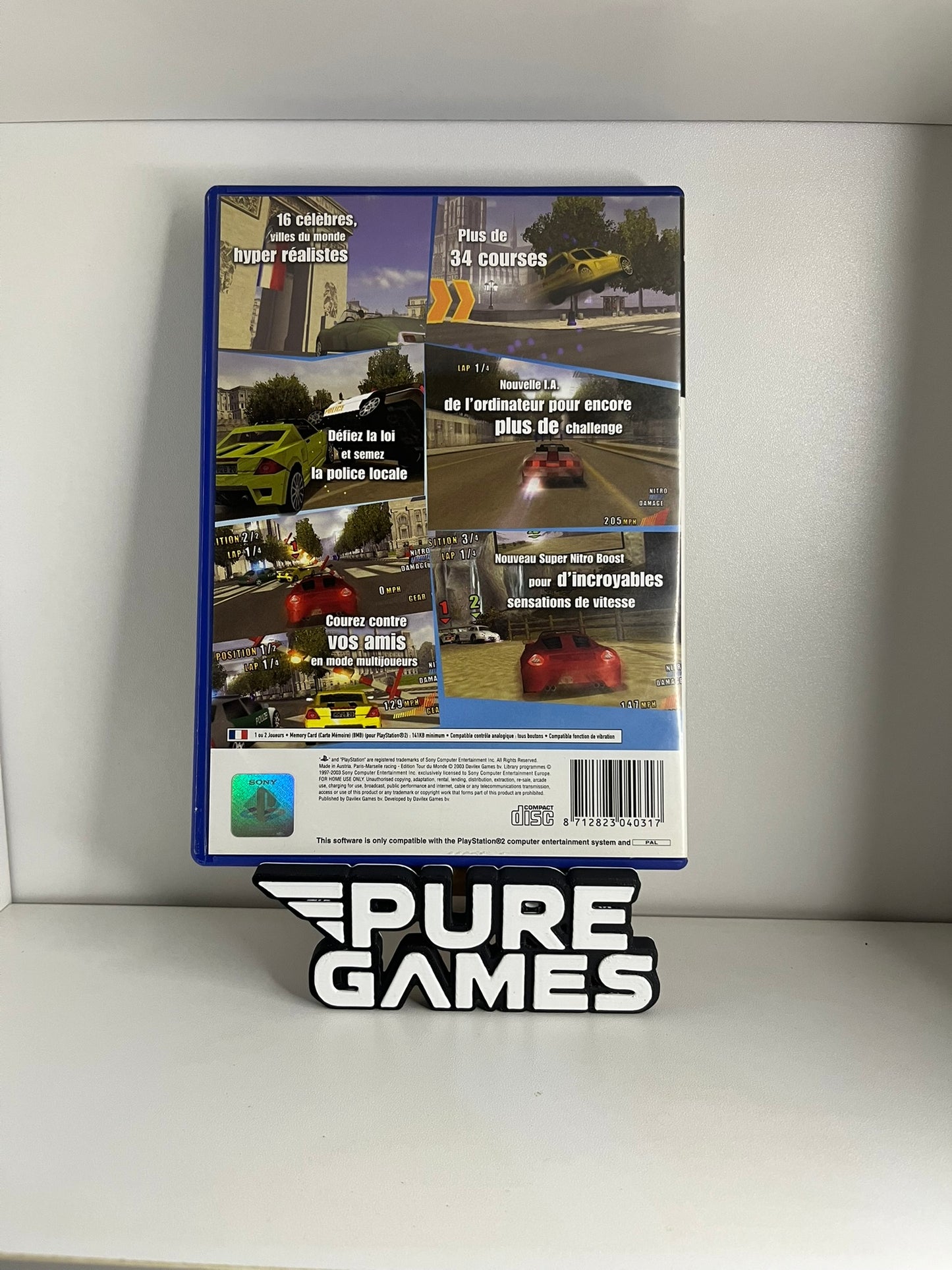 Paris-Marseille Racing Edition Tour du Monde (PS2)