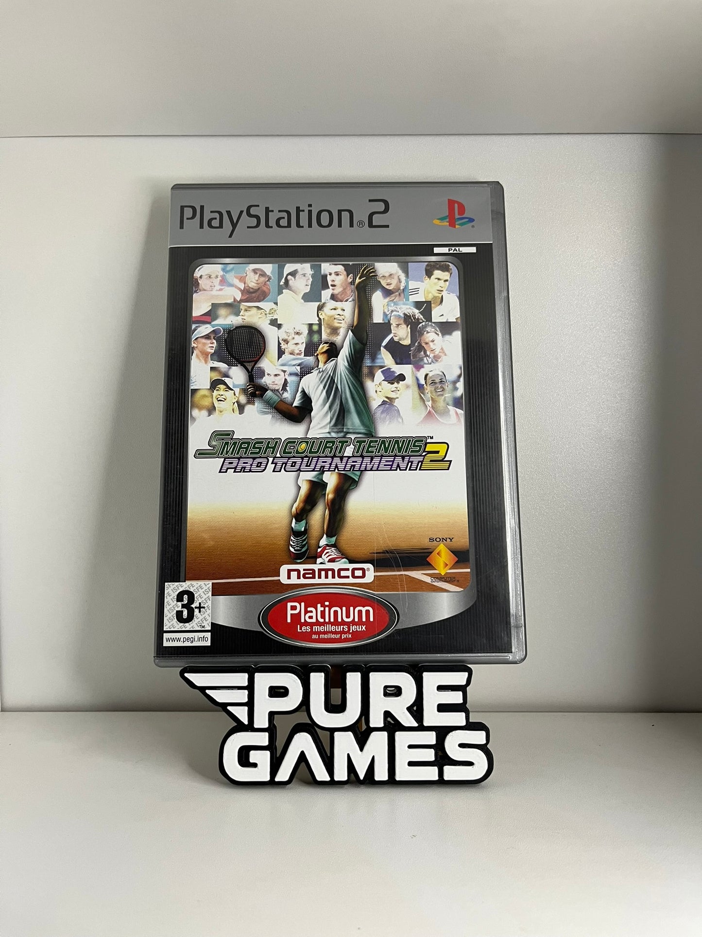 Smash Court Tennis Pro Tournament 2 Édition Platinum (PS2)
