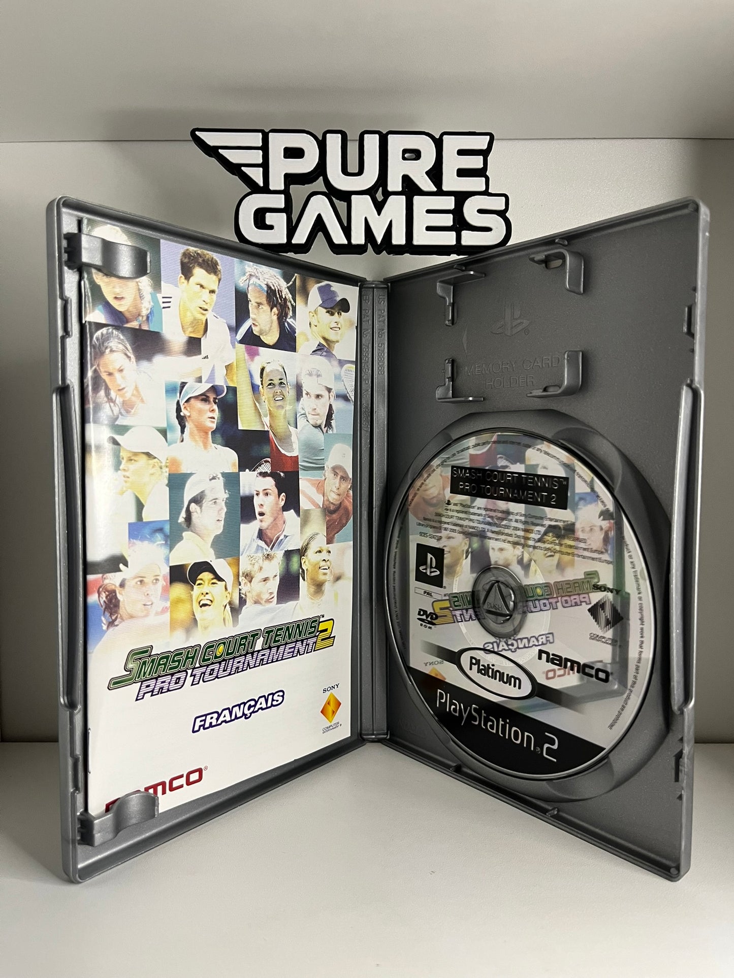 Smash Court Tennis Pro Tournament 2 Édition Platinum (PS2)