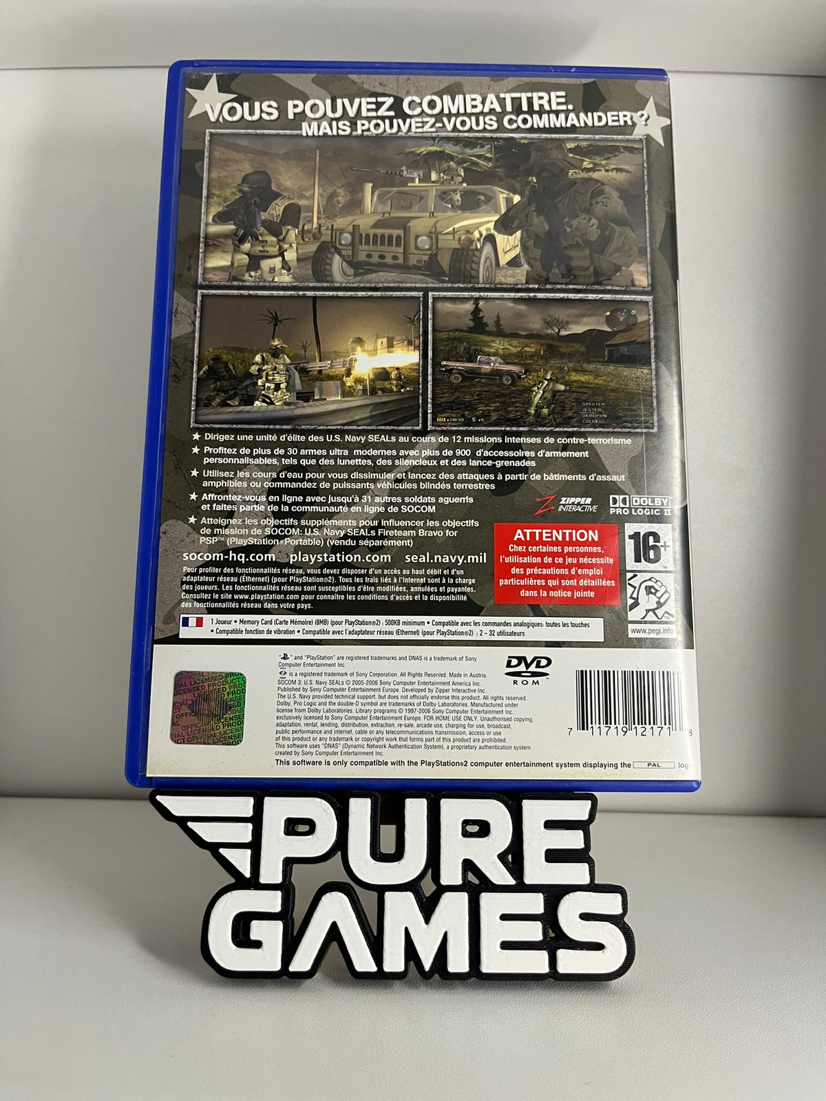 SOCOM 3: U.S. Navy SEALS (PS2)