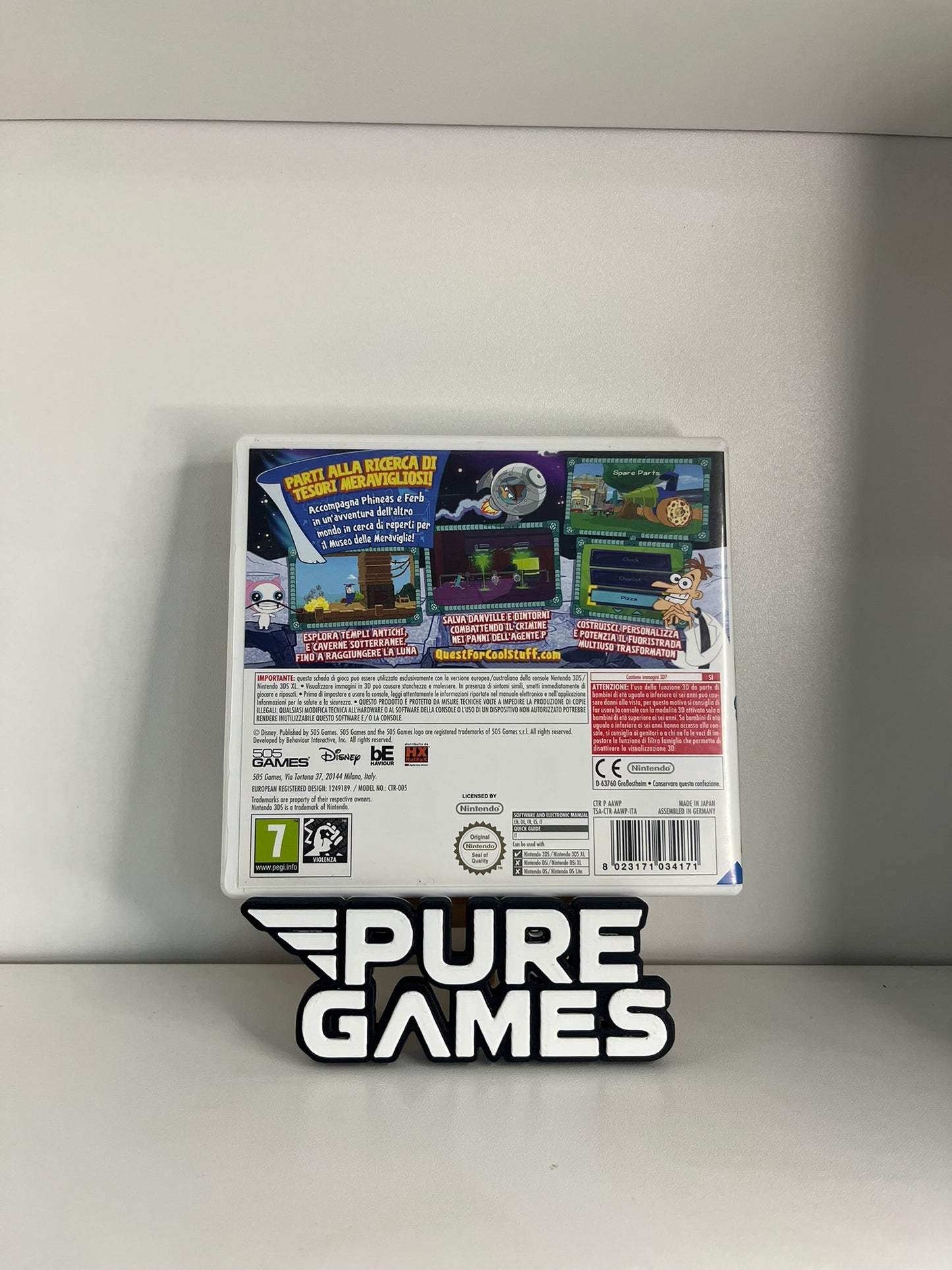 Phineas and Ferb : Quest for Cool Stuff (3DS)