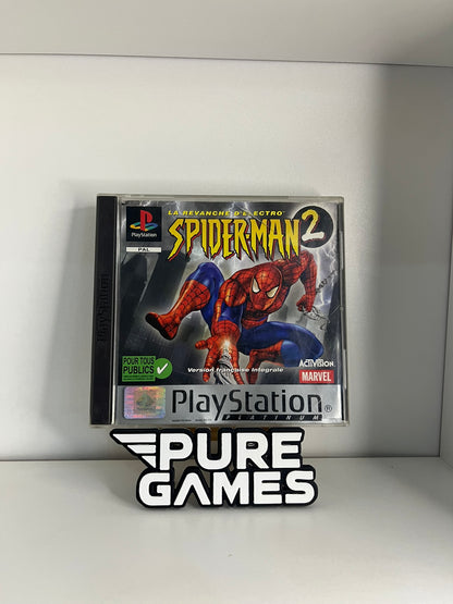 Spider-Man 2 : La Revanche d'Electro Platinum (PS1)