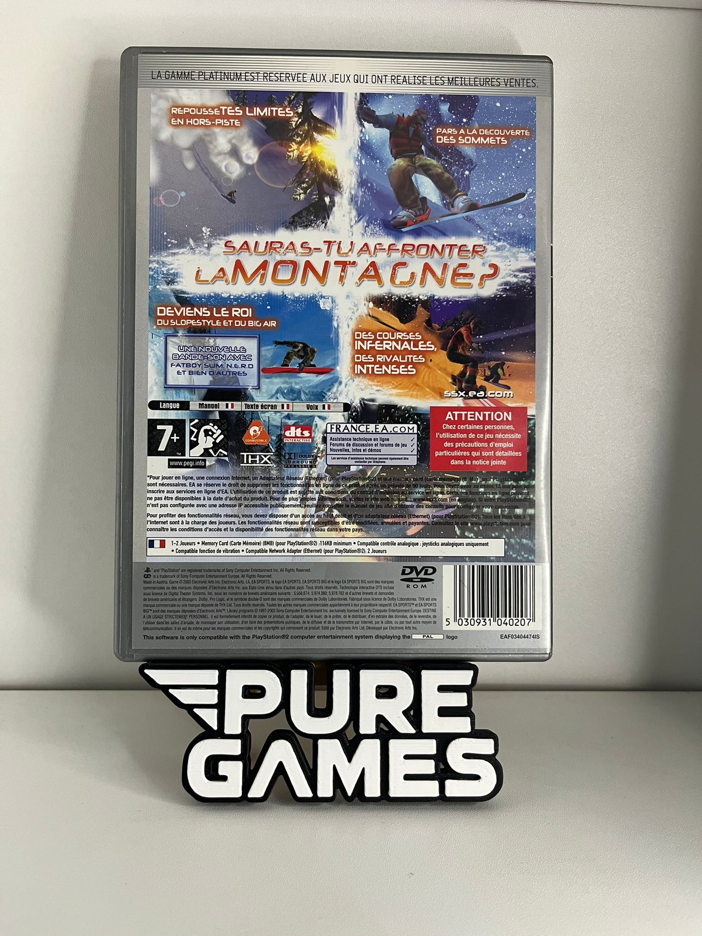 SSX 3 Édition Platinum (PS2)