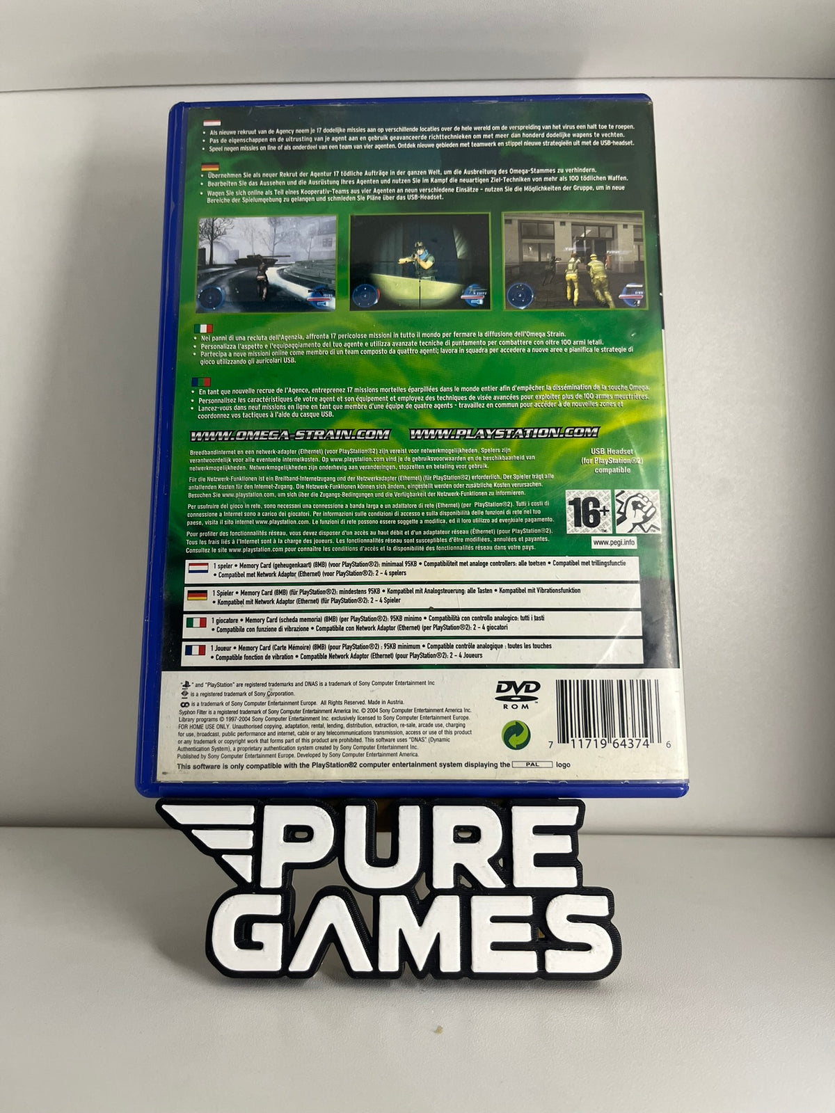 Syphon Filter The Omega Strain (PS2)