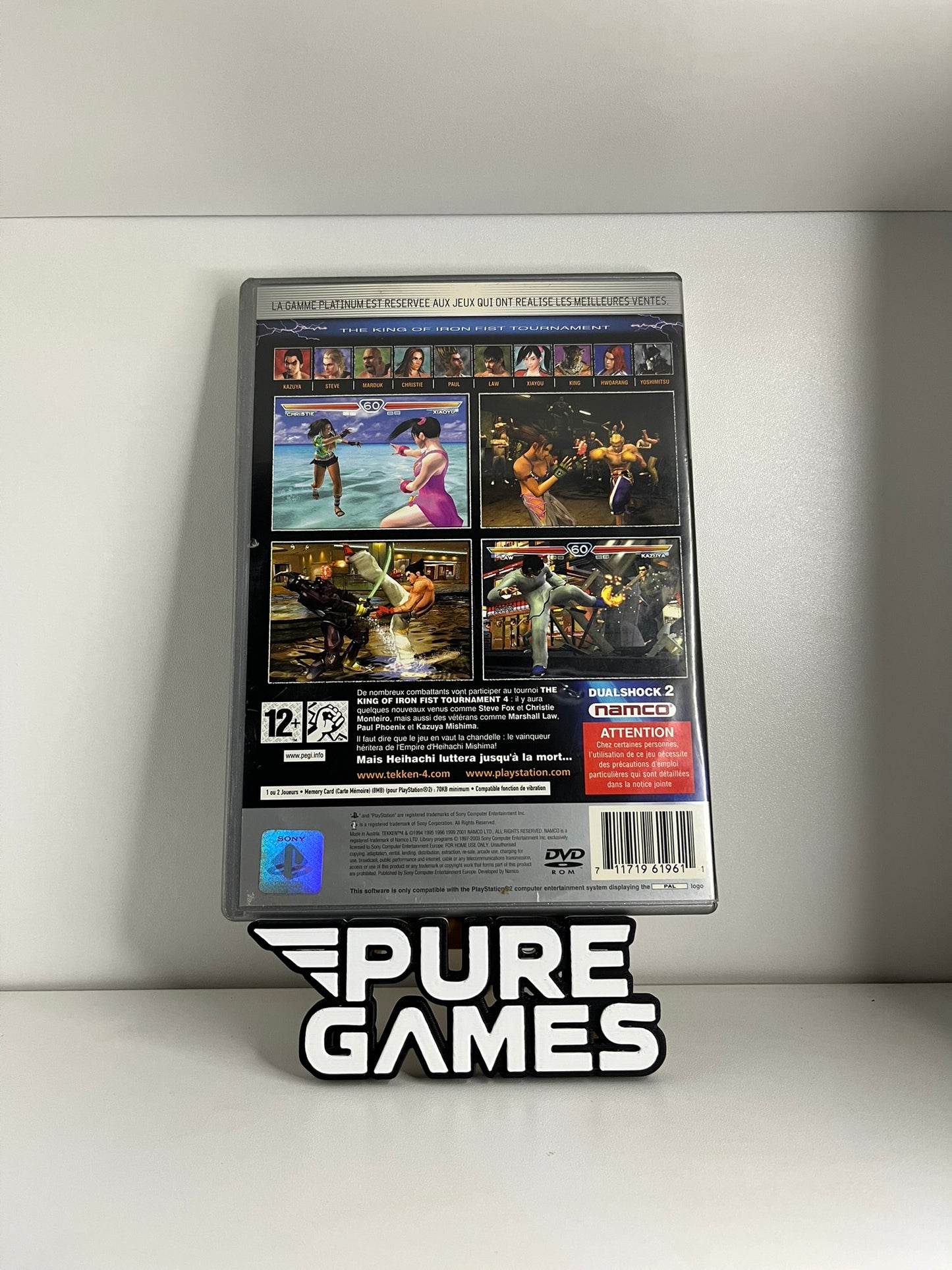 Tekken 4 Édition Platinum (PS2)