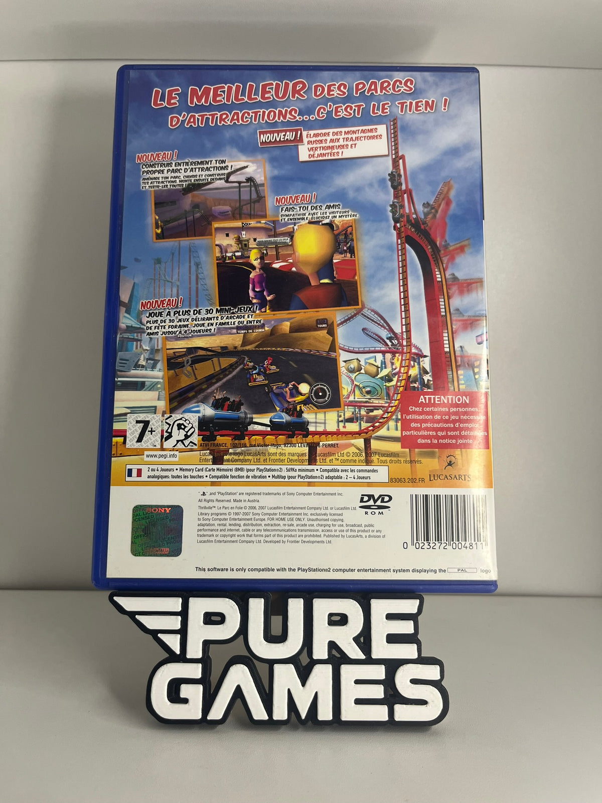 Thrillville: Le Parc en Folie (PS2)