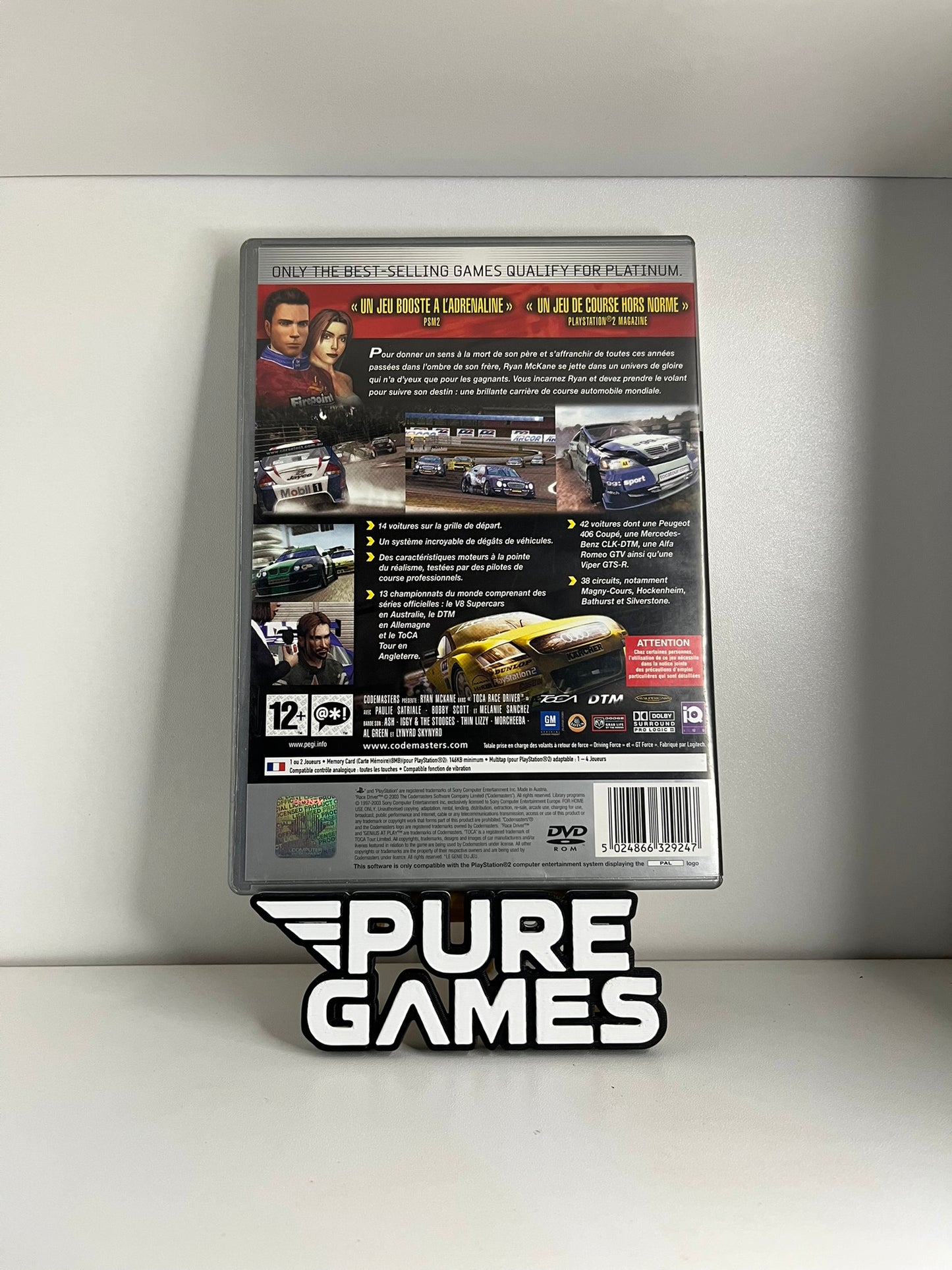 TOCA Race Driver Édition Platinum (PS2)