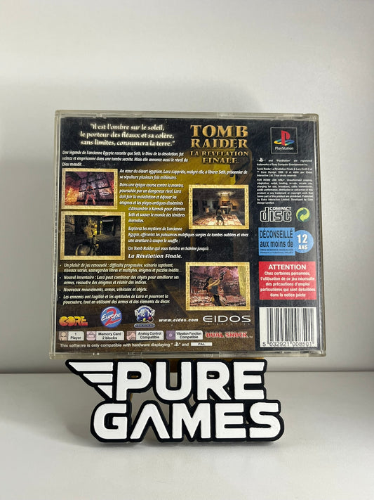 Tomb Raider : La Révélation Finale (PS1)