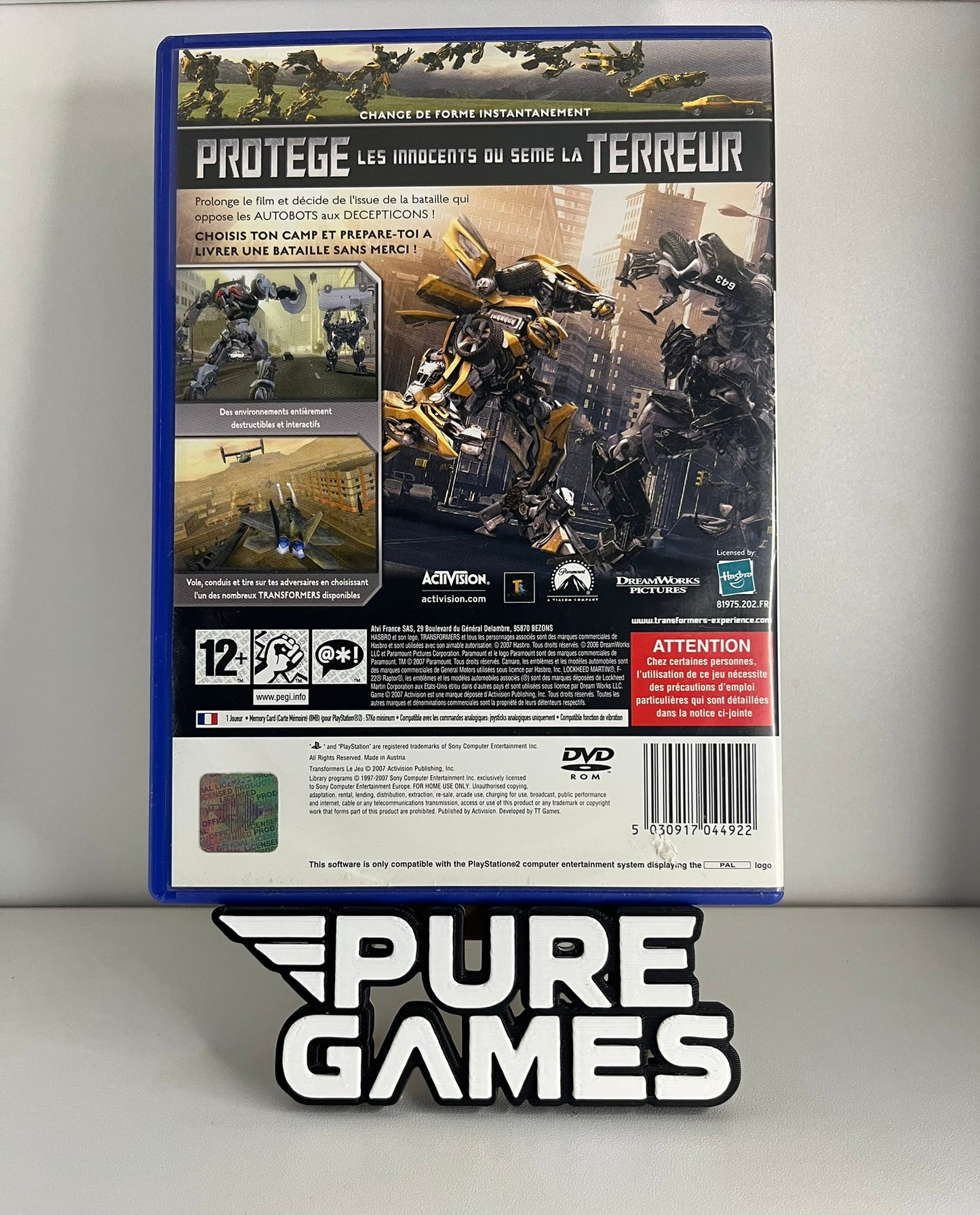 Transformers Le Jeu (PS2)