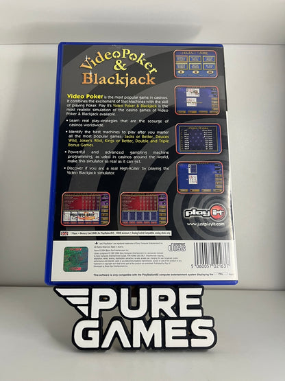 Video Poker & Blackjack (PS2)