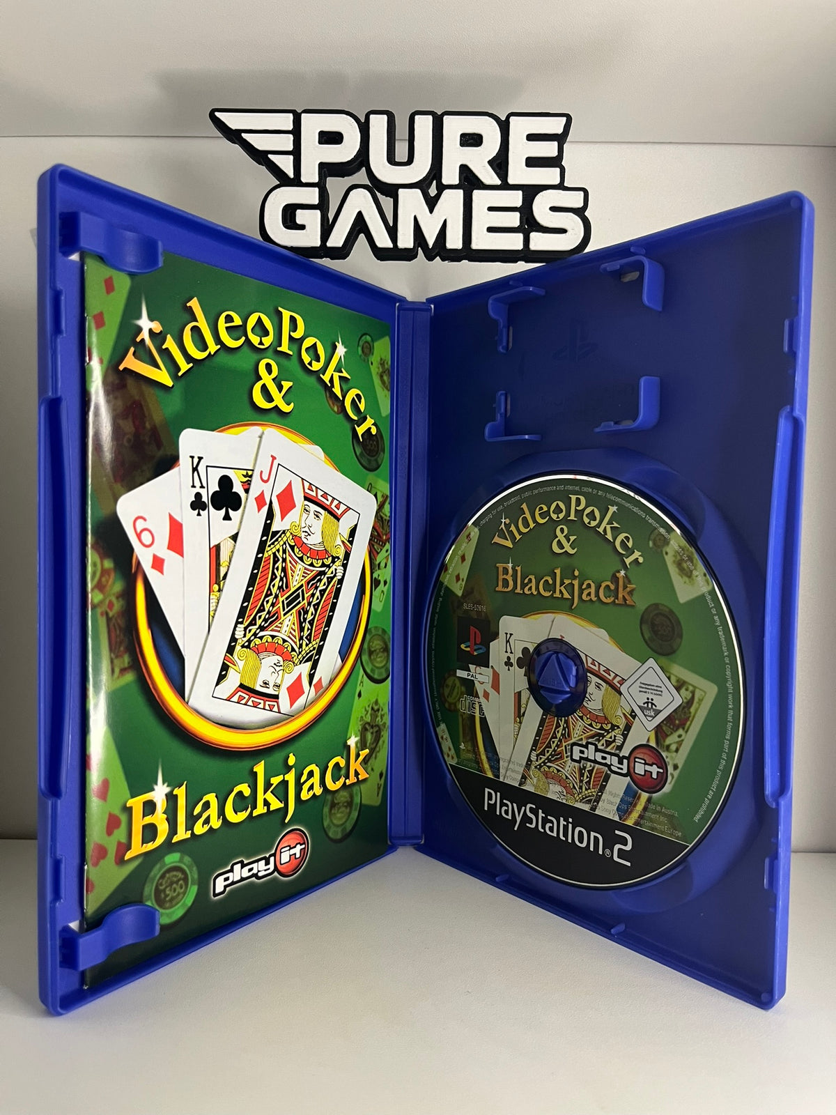 Video Poker & Blackjack (PS2)